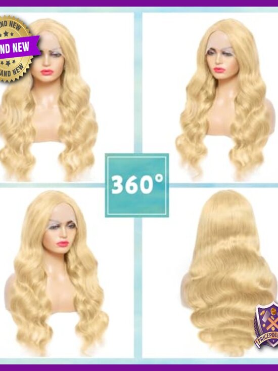 22 Inch Human Hair Lace Front Wig 13x6 HD Lace 220% Density Body Wave
